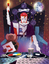 Load image into Gallery viewer, Bowie as the Tarot magician | Heavy Metal magazine and limited edition print | concept Grant Morrison